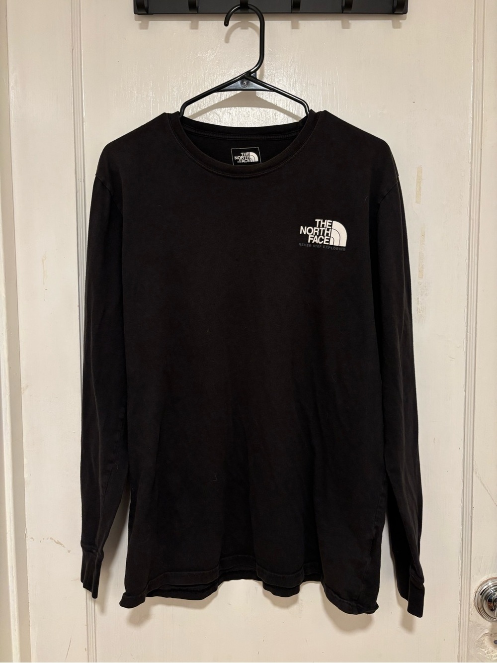 The North Face Black Graphic Logo Crew Tee